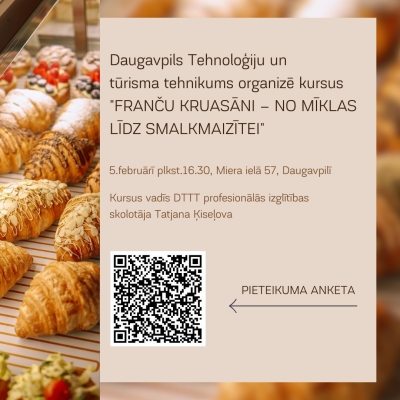 Franču kruasānu kursi