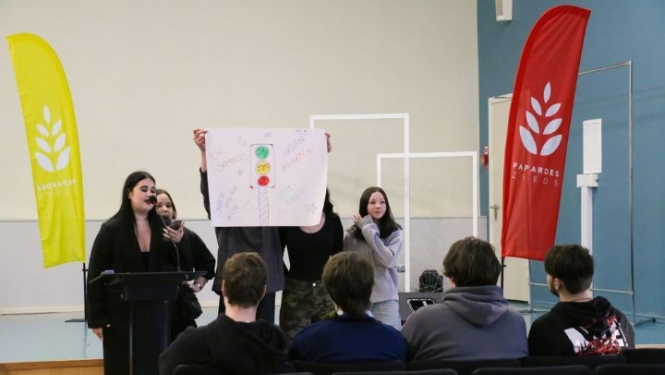 “Runā?! Veselības diena” kopā ar biedrību “Papardes zieds”: par veselību, atbildību un apzinātu izvēli.