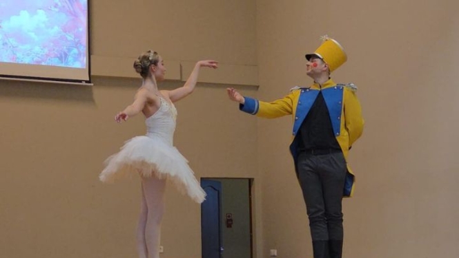 Svētku brīnums tehnikumā: dejas izrāde “Riekstkodis”