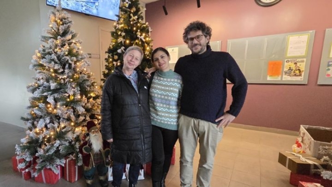 Tehnikuma pedagogi dalās pieredzē ar kolēģiem no Itālijas