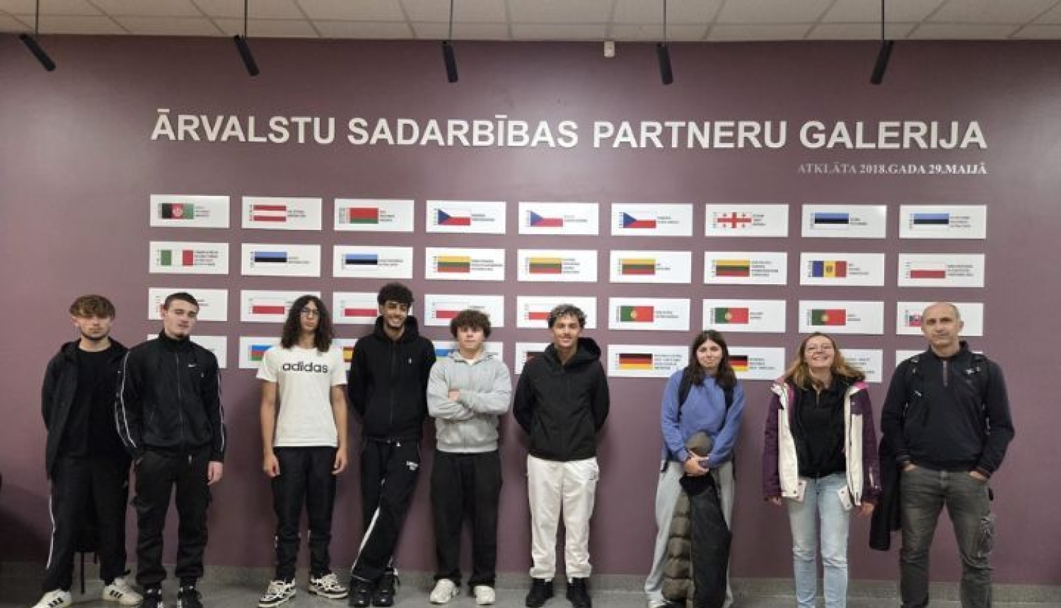 Tehnikumā viesojas audzēkņi no Francijas