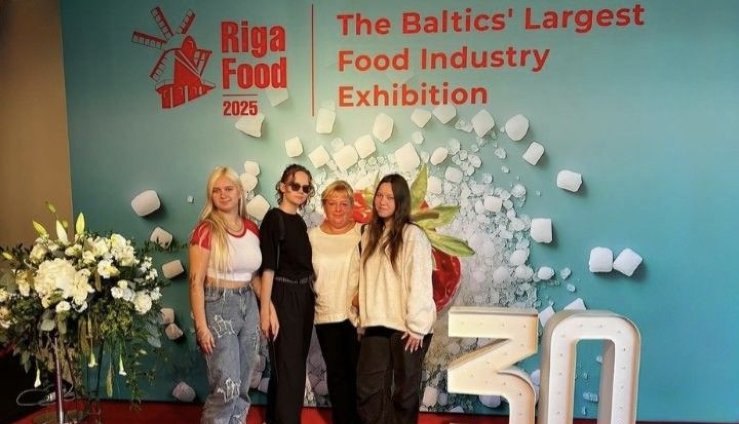 Tehnikuma izglītojamie apmeklē pārtikas izstādi “Riga Food 2025”