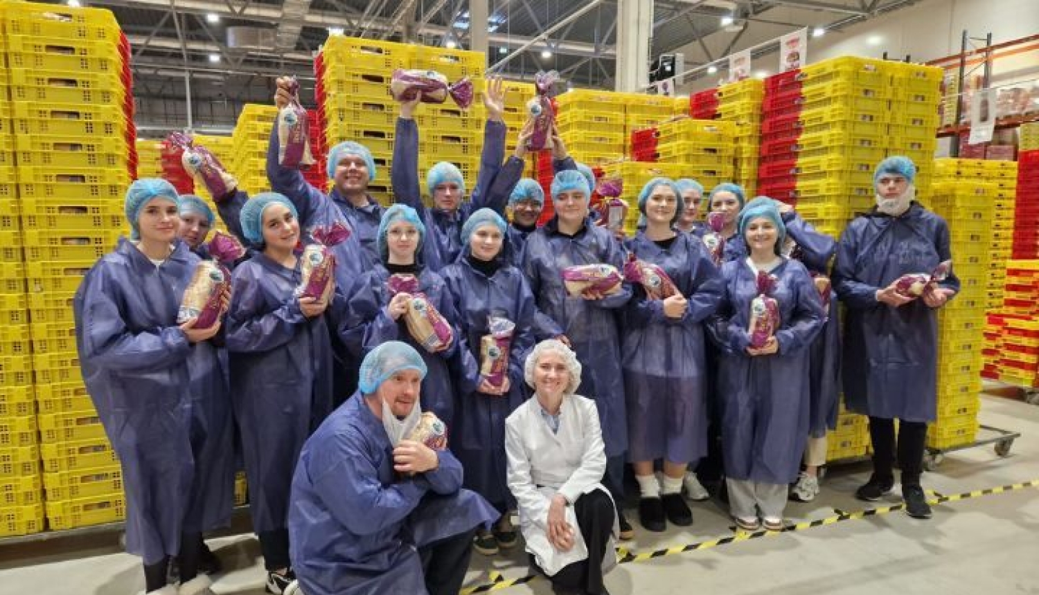 LD-41 grupas studentu mācību ekskursija uz A/S “Latvijas Maiznieks”