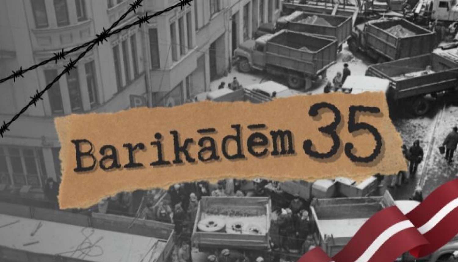 Latvijas brīvības ceļš: 1991. gada barikādēm – 35
