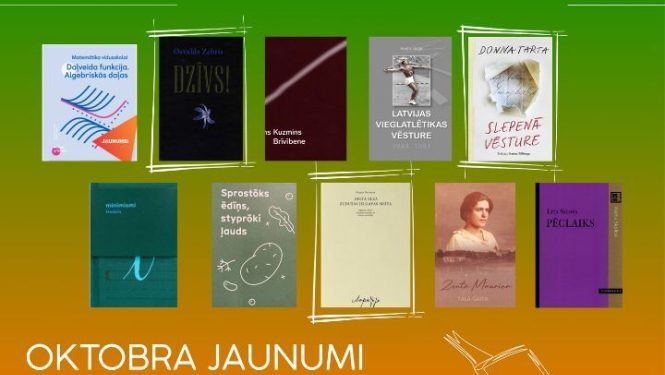 Oktobra jaunumi tehnikuma bibliotēkā