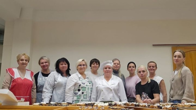 Miera ielas mācību korpusā aizvadīti neformālās izglītības kursi “Eklērs – meistardarbs no plaucētās mīklas”