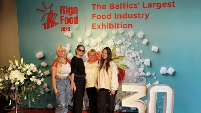 Tehnikuma izglītojamie apmeklē pārtikas izstādi “Riga Food 2025”