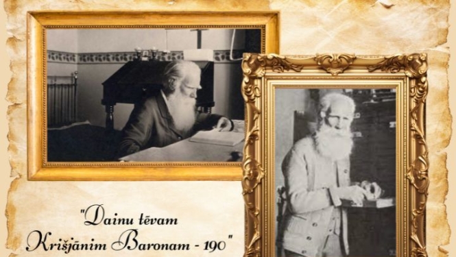 Dainu tēvam – Krišjānim Baronam – 190